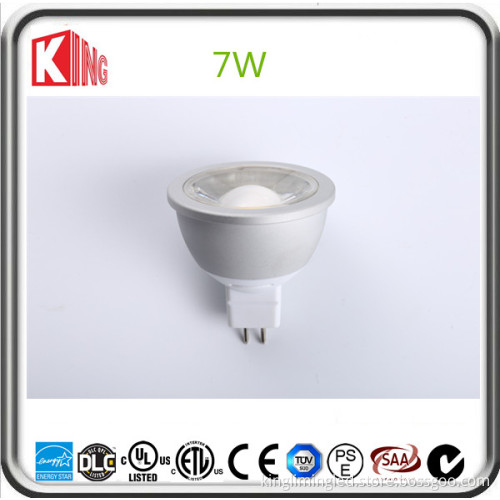 7W gu5.3 dimmable LED spot lamp
